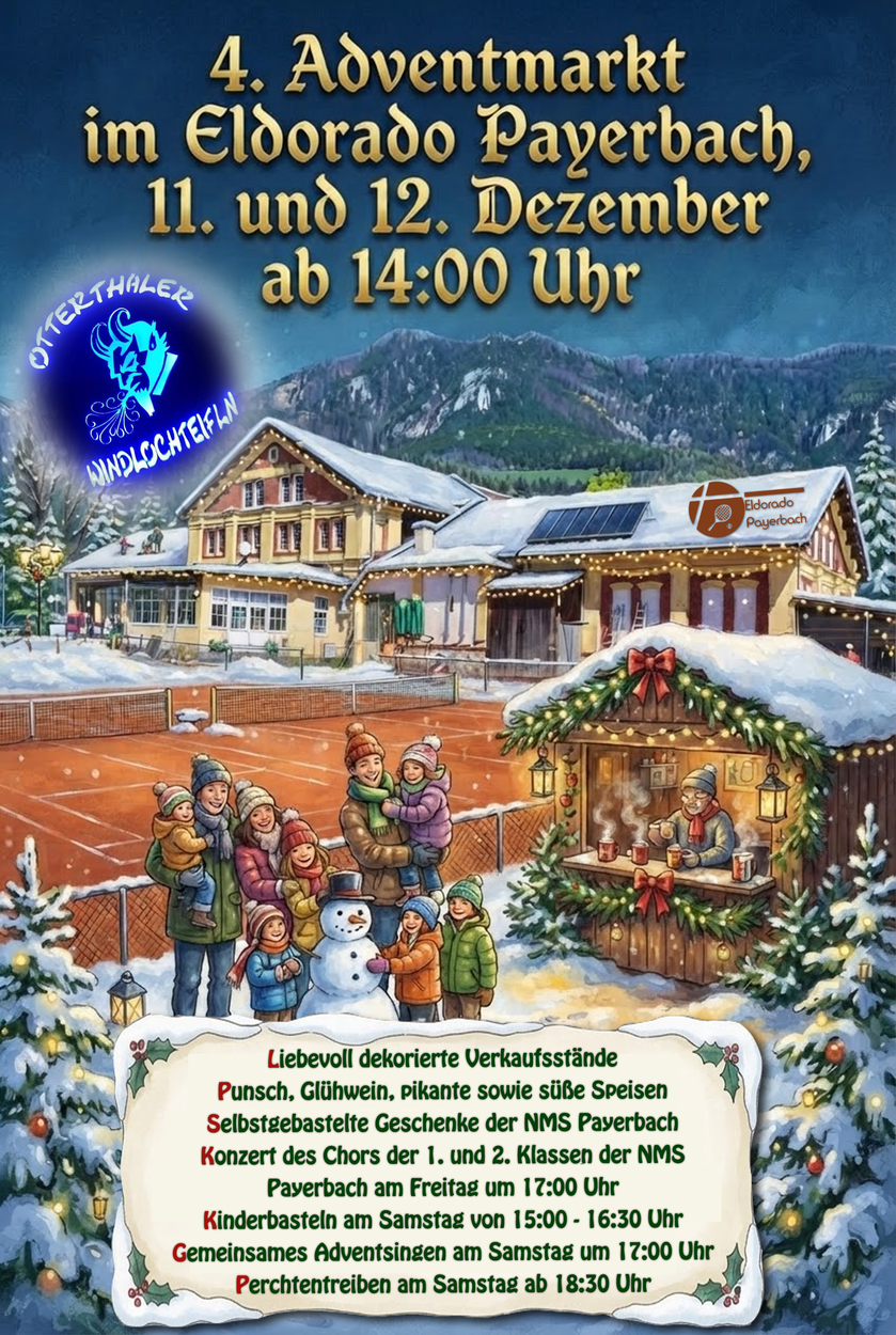 4. Adventmarkt im Eldorado Payerbach